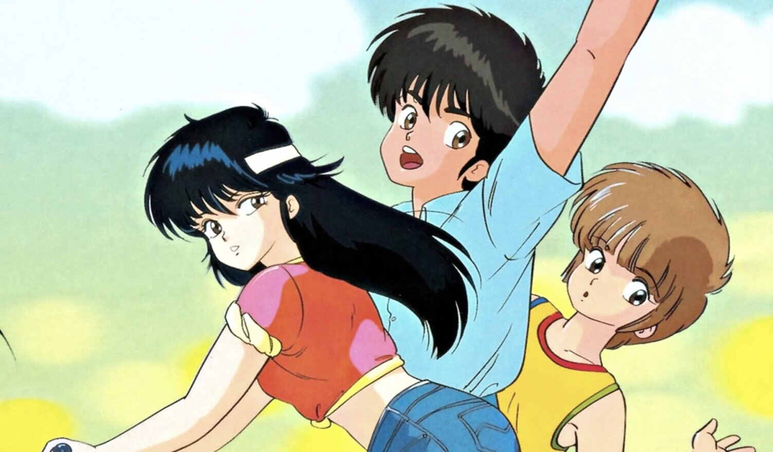 A whimsical look at Kimagure Orange Road’s iconic love triangle