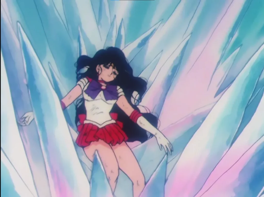 Sailor Mars gave her life for her friends.